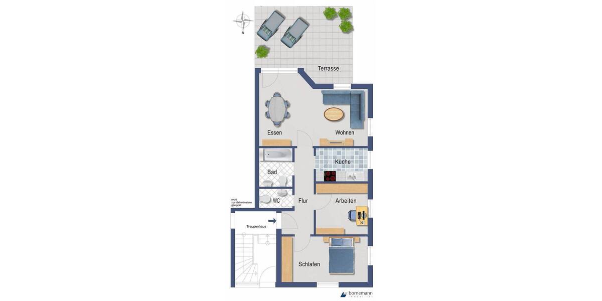 Etagenwohnung Nürnberg Reichelsdorf - 3 Zimmer, 79 m&sup2;, 329.000&euro; | Angebot:25982978