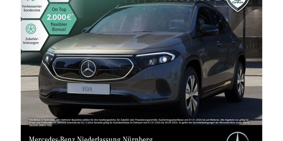 Mercedes-Benz EQA 37.430 km 33.890 &euro; Nürnberg 90429