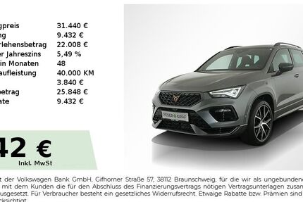 Cupra Ateca 27.950 km 31.440 &euro; Nürnberg 90441