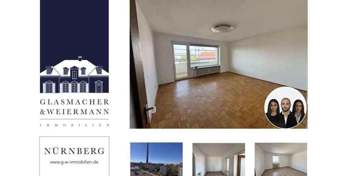 Etagenwohnung Nürnberg Gibitzenhof - 3 Zimmer, 78 m&sup2;, 289.000&euro; | Angebot:26549771
