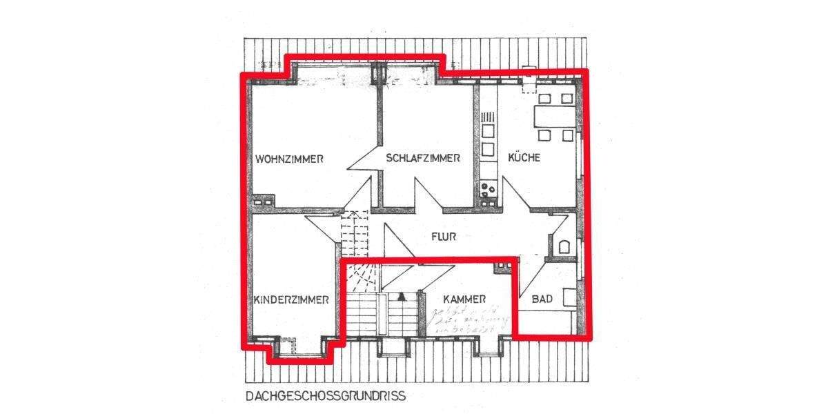 Etagenwohnung Nürnberg Seeleinsbühl - 3 Zimmer, 70 m&sup2;, 690&euro; | Angebot:25734920