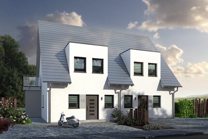 Moderne Doppelhaushälfte in Erlangen: Ihr neues Zuhause individuell geplant - Haus Erlangen Bruck | Angebot:27285004