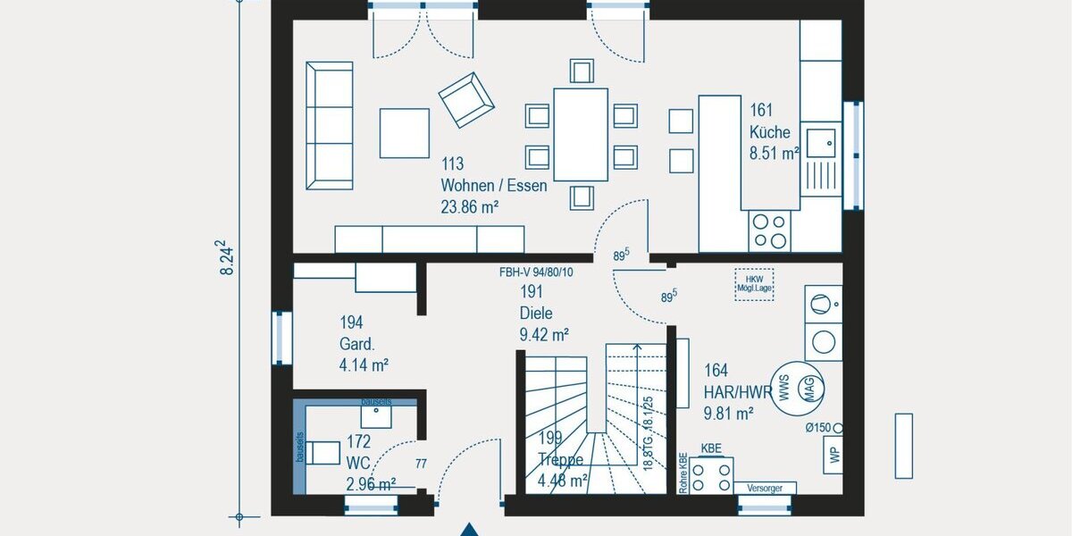 Individuell geplantes Einfamilienhaus in Stein - Flexibel, hochwertig und mit allkauf Rundum-Service - Einfamilienhaus Stein | Angebot:27283737