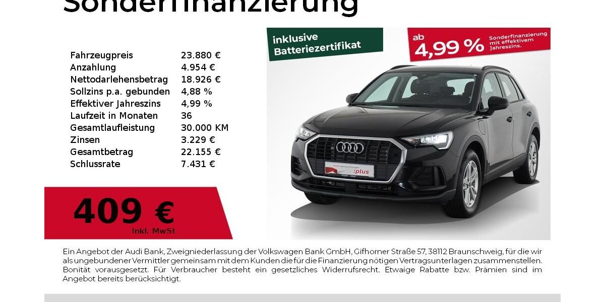 Audi Q3 61.600 km 23.880 &euro; Nürnberg 90441