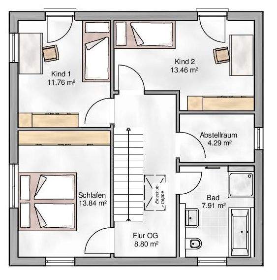 Mehrfamilienhaus, Wohnhaus Veitsbronn Siegelsdorf - 4 Zimmer, 121 m&sup2;, 598.630&euro; | Angebot:25661065