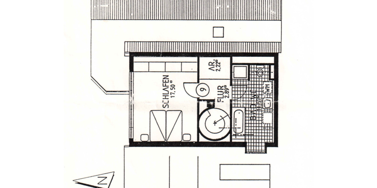 Maisonettenwohnung Nürnberg Erlenstegen - 3.5 Zimmer, 104 m&sup2;, 1.350&euro; | Angebot:25374327