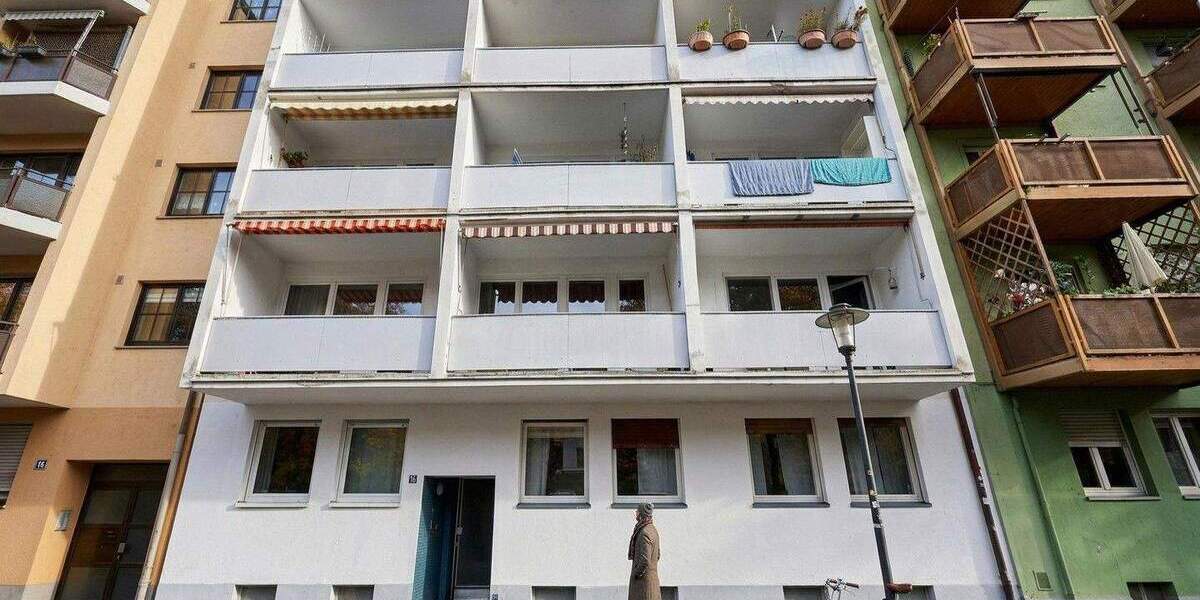 Etagenwohnung Nürnberg St Johannis - 2 Zimmer, 60 m&sup2;, 800&euro; | Angebot:25737279