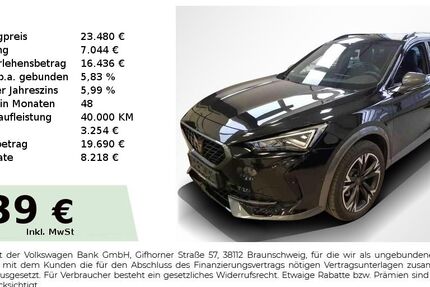 Cupra Formentor 28.950 km 23.220 &euro; Nürnberg 90431