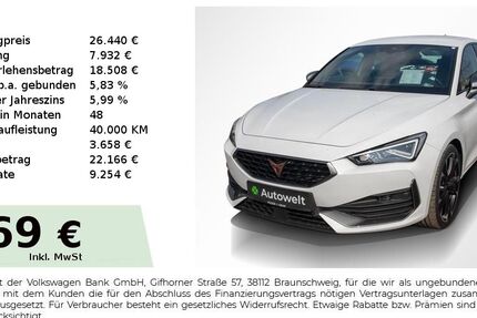Cupra Leon 66.150 km 26.440 &euro; Nürnberg 90431