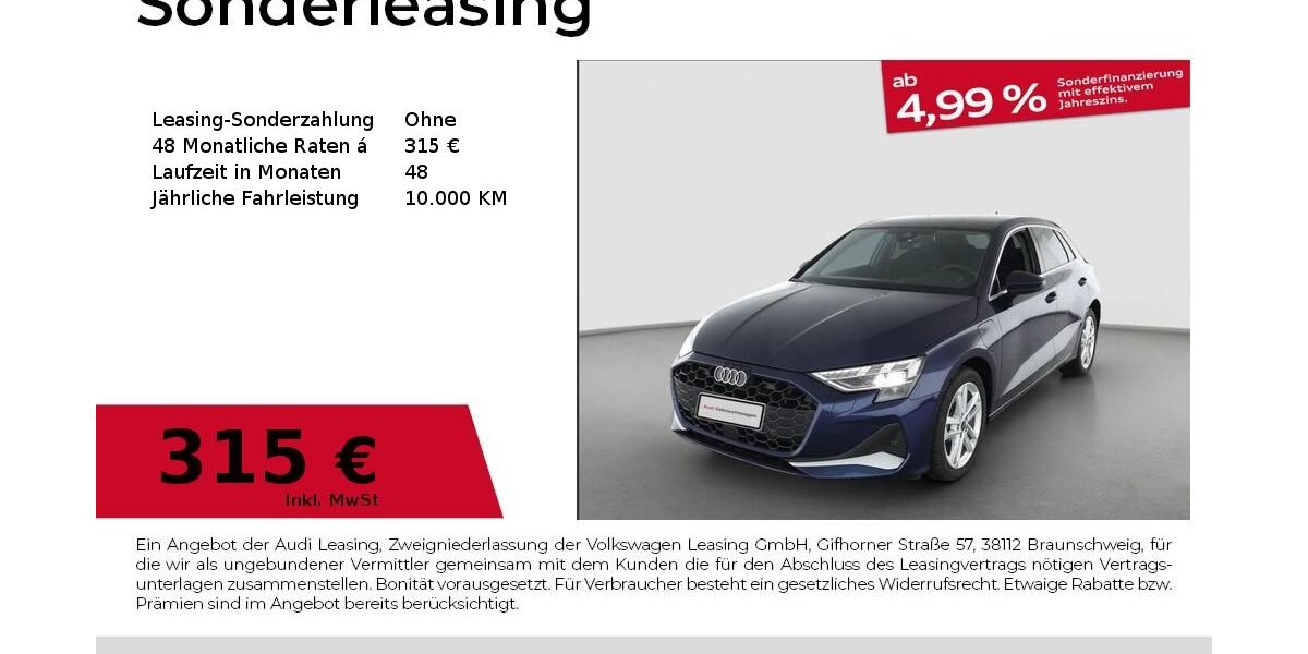 Audi A3 8.437 km 36.990 &euro; Nürnberg 90441