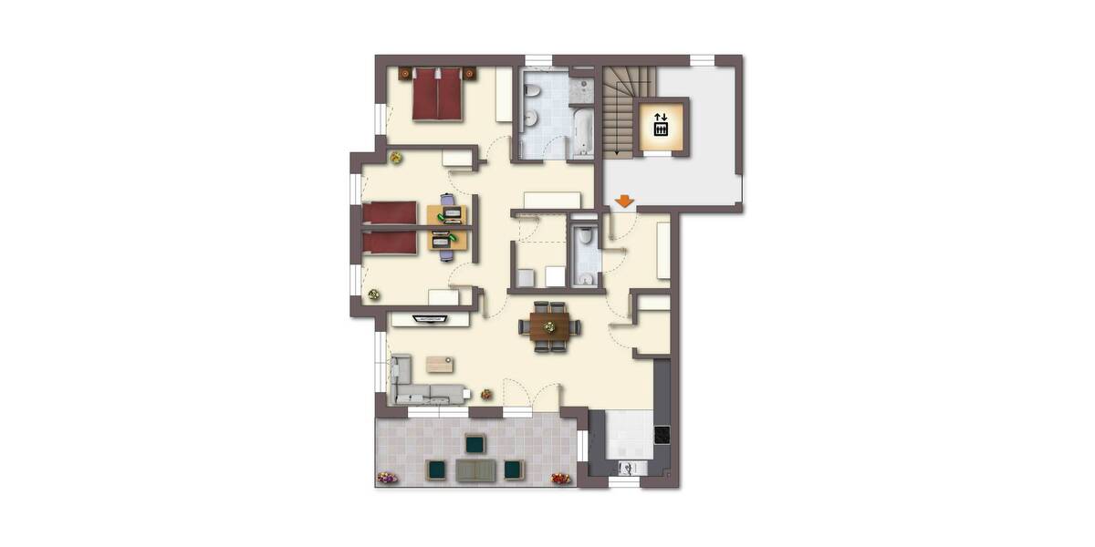 Etagenwohnung Feucht - 4 Zimmer, 124 m&sup2;, 615.000&euro; | Angebot:25668570