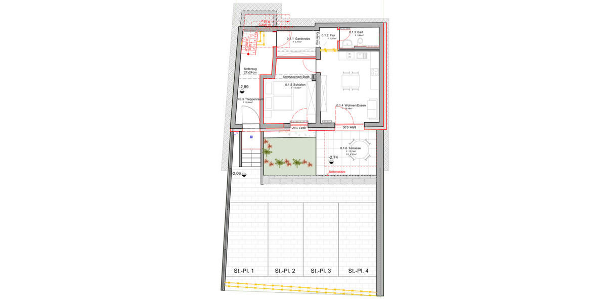 Etagenwohnung Neustadt an der Aisch Neustadt - 3 Zimmer, 50 m&sup2;, 240.000&euro; | Angebot:25685002