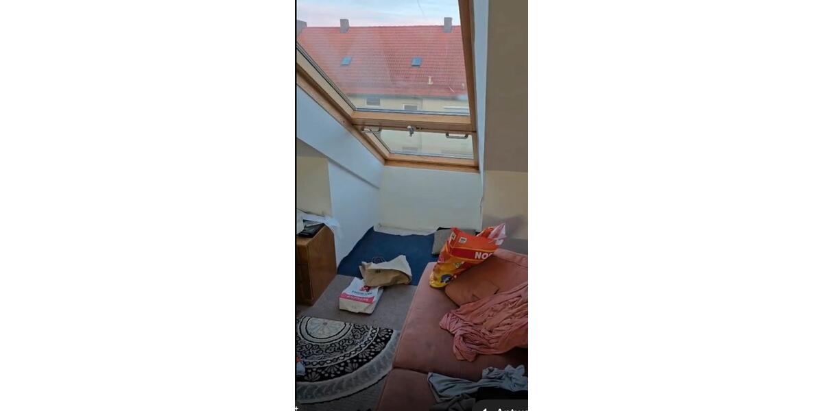 Dachgeschoßwohnung Nürnberg Sankt Leonhard - 1 Zimmer, 43 m&sup2;, 550&euro; | Angebot:26585560
