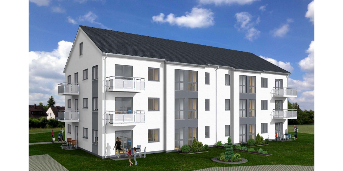 Etagenwohnung Neuendettelsau - 3 Zimmer, 92 m&sup2;, 1.176&euro; | Angebot:27656075