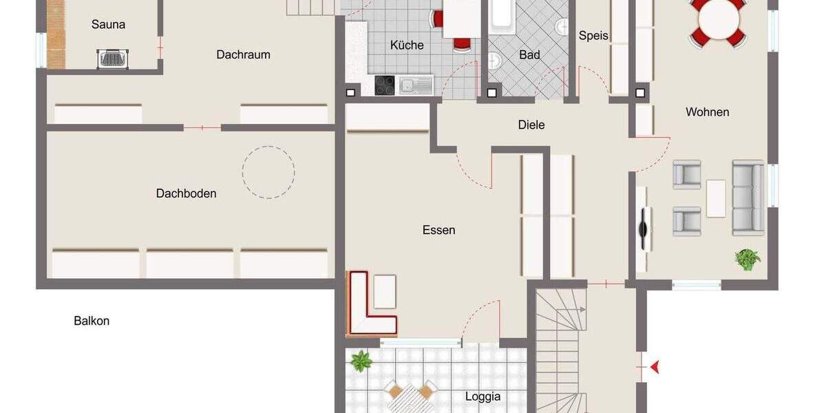 Etagenwohnung Forchheim Burk - 3 Zimmer, 100 m&sup2;, 950&euro; | Angebot:25742937