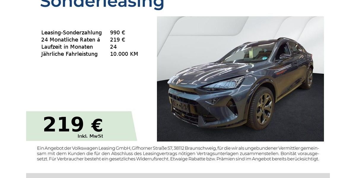 Cupra Formentor 15.200 km 33.950 &euro; Roth 91154