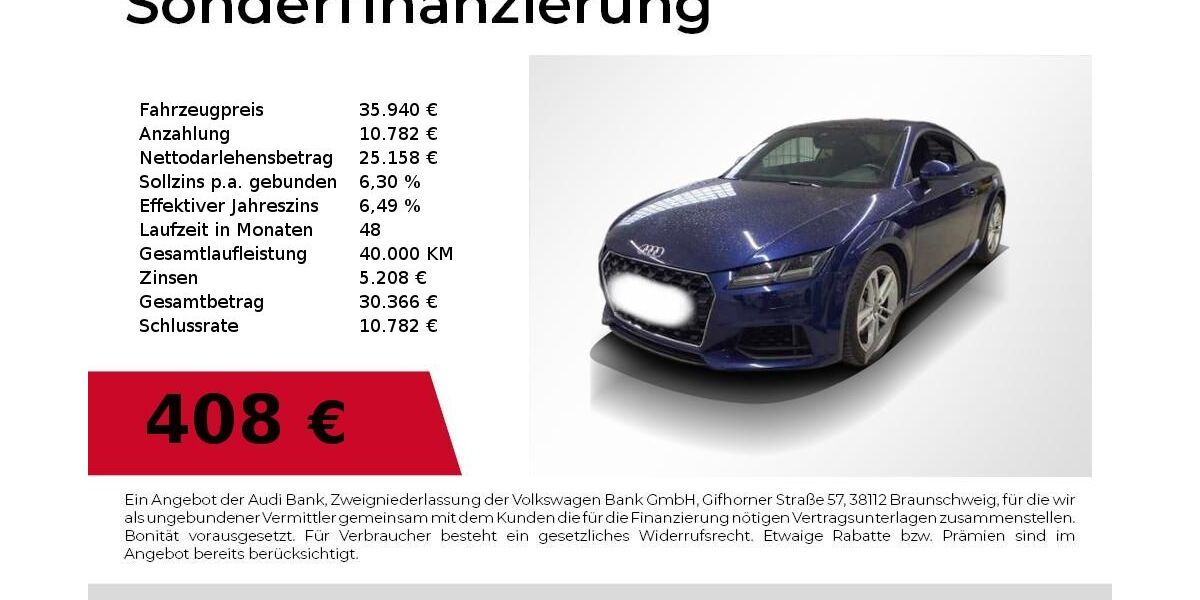 Audi TT 55.900 km 34.440 &euro; Nürnberg 90411