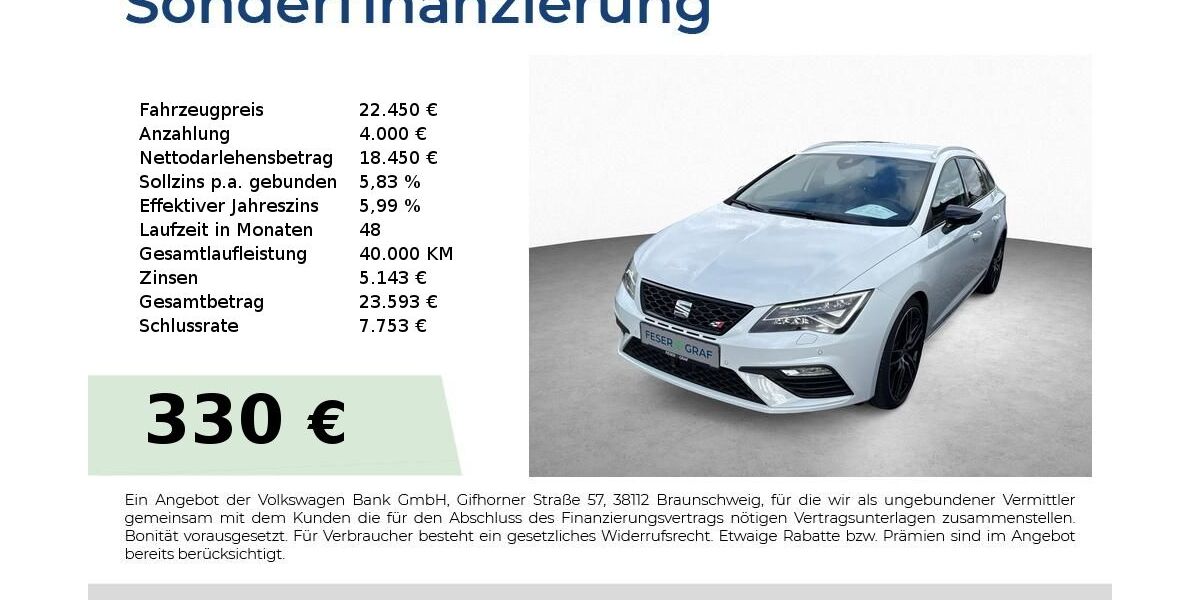 Seat Leon 62.300 km 22.450 &euro; Schwabach 91126