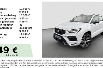 Seat Ateca 105.590 km 19.480 &euro; Cadolzburg 90556