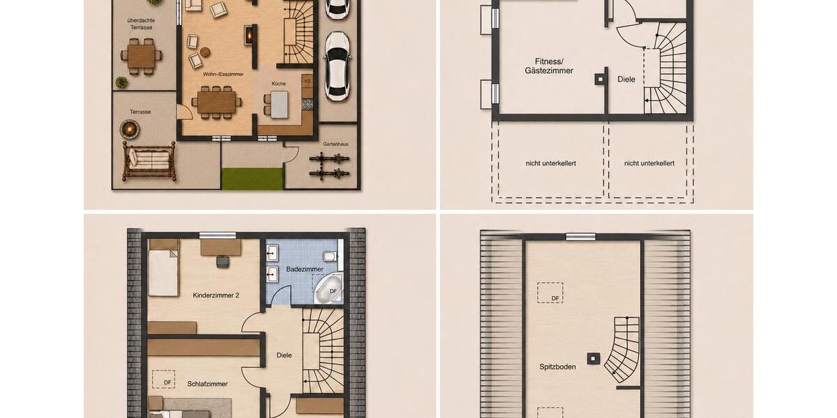 Einfamilienhaus Fürth Atzenhof - 5 Zimmer, 148 m&sup2;, 689.000&euro; | Angebot:26763475