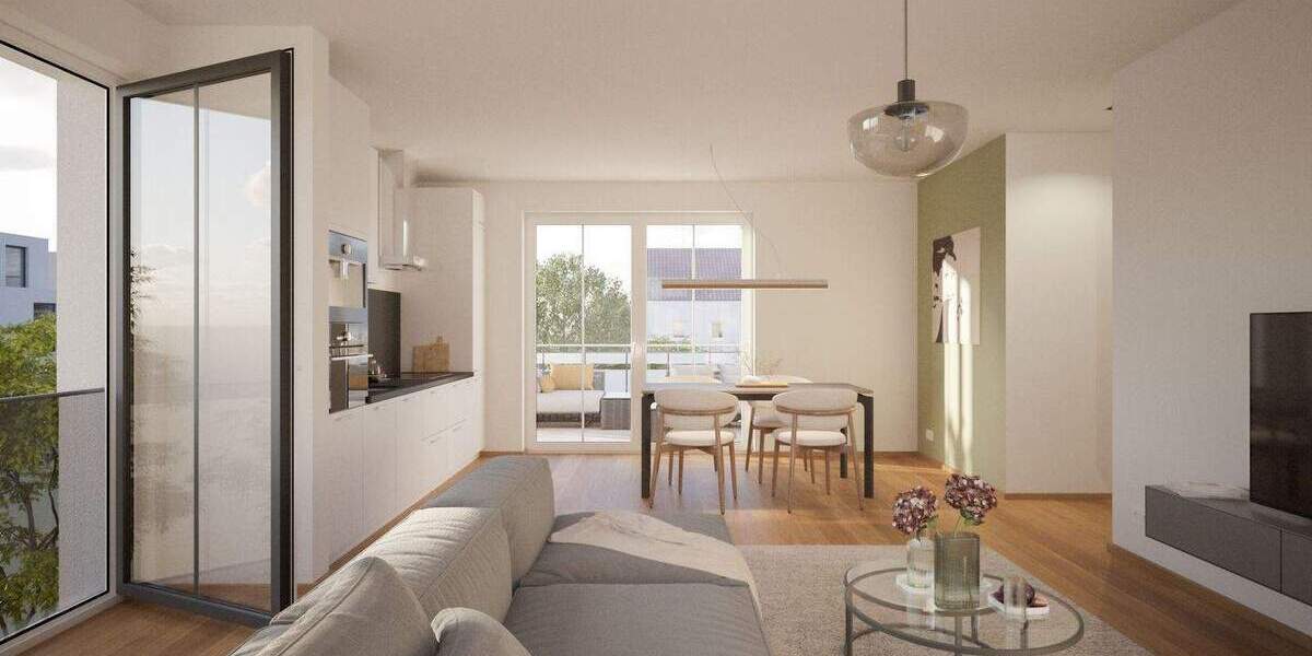 Terrassenwohnung Nürnberg Großreuth h d Veste - 3 Zimmer, 82 m&sup2;, 730.950&euro; | Angebot:25985120