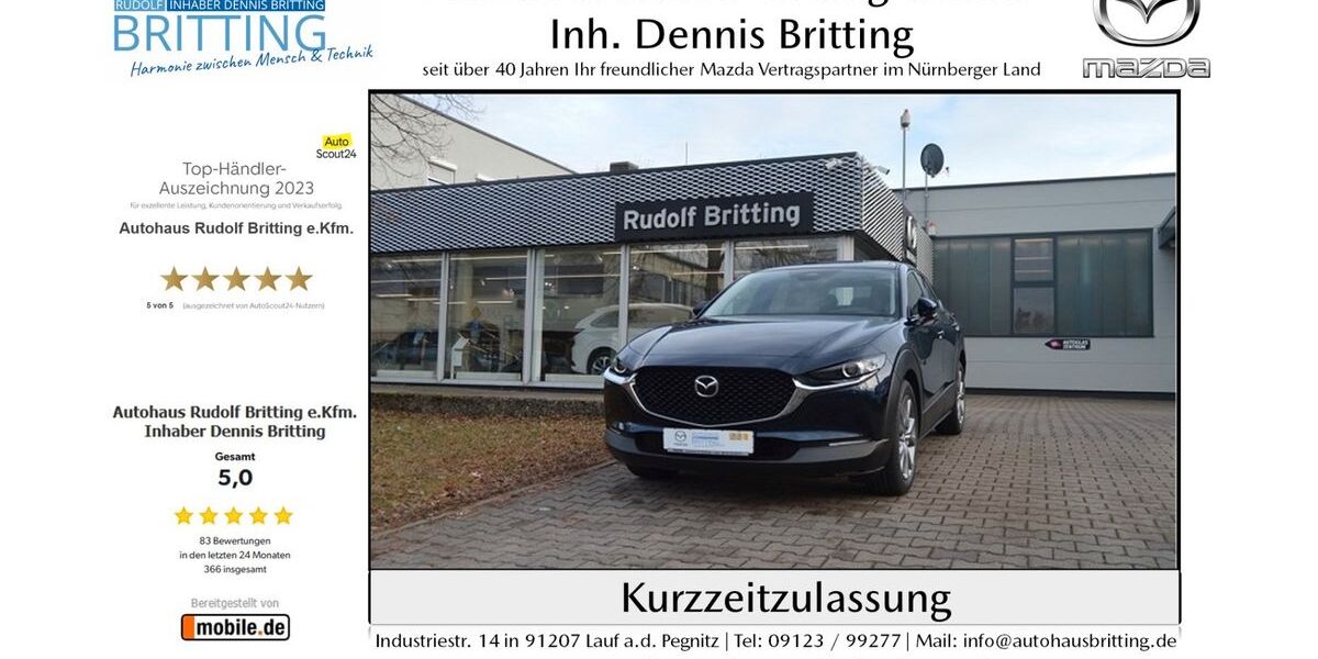 Mazda CX-30 5.000 km 29.390 &euro; Lauf 91207