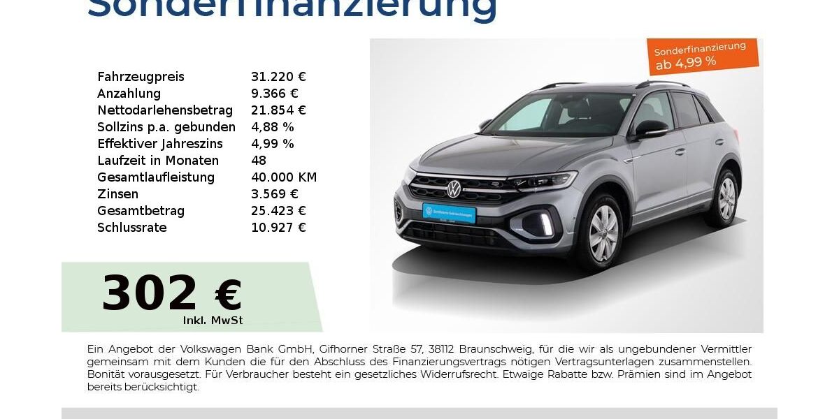 VW T-Roc 27.950 km 29.890 &euro; Nürnberg 90441
