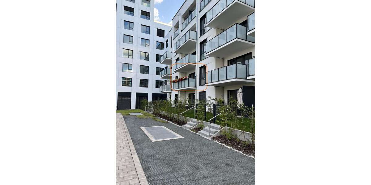 Etagenwohnung Nürnberg Erlenstegen - 2 Zimmer, 51 m&sup2;, 860&euro; | Angebot:26032526