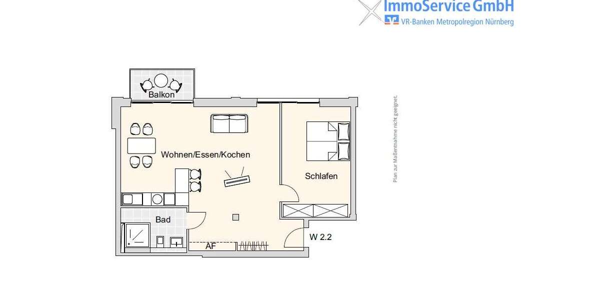 Etagenwohnung Nürnberg Herrnhütte - 2 Zimmer, 73 m&sup2;, 443.401&euro; | Angebot:12638594