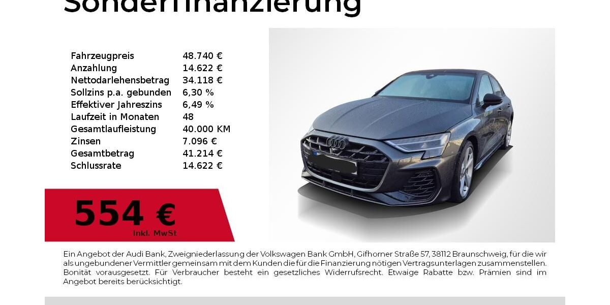 Audi S3 9.500 km 48.440 &euro; Nürnberg 90411