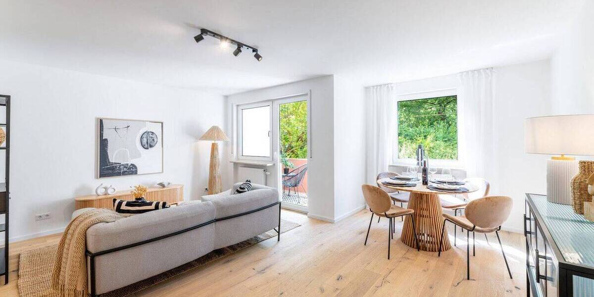 Etagenwohnung Nürnberg Laufamholz - 2 Zimmer, 65 m&sup2;, 940&euro; | Angebot:26670103