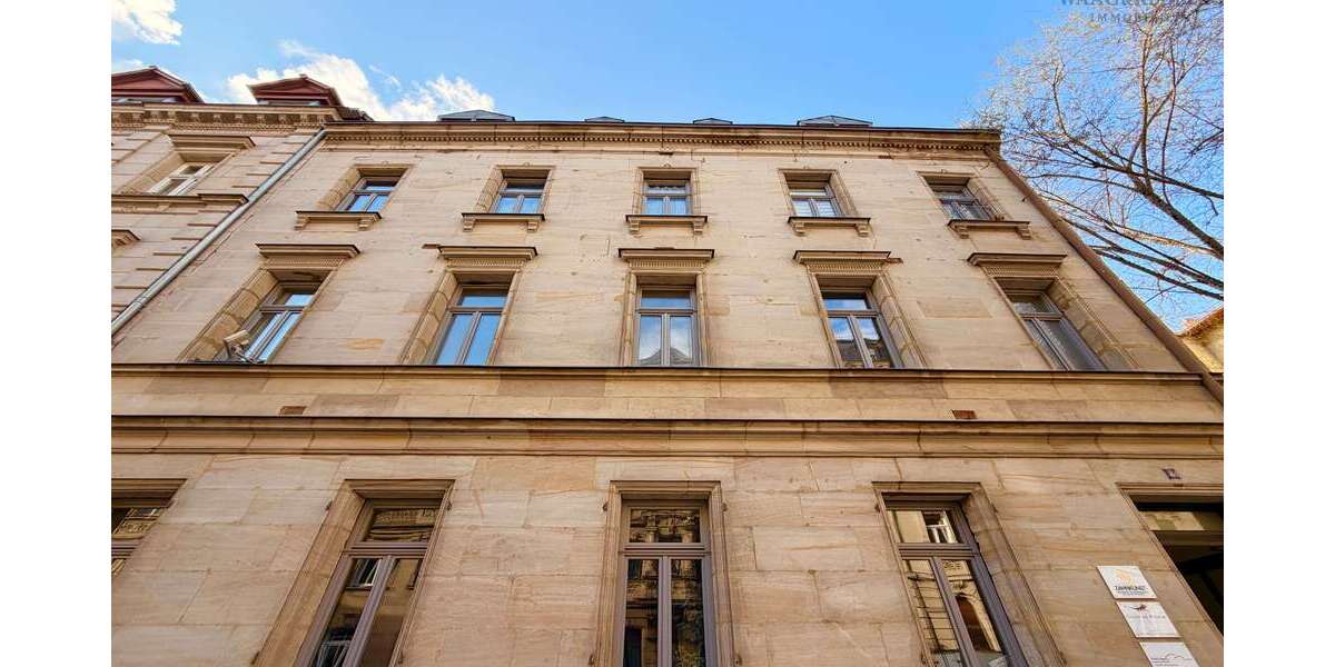 Etagenwohnung Fürth Altstadt - 2 Zimmer, 53 m&sup2;, 175.000&euro; | Angebot:26025543