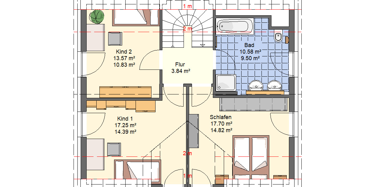 Einfamilienhaus Burgthann Heinleinshof - 5 Zimmer, 126 m&sup2;, 372.500&euro; | Angebot:25661160