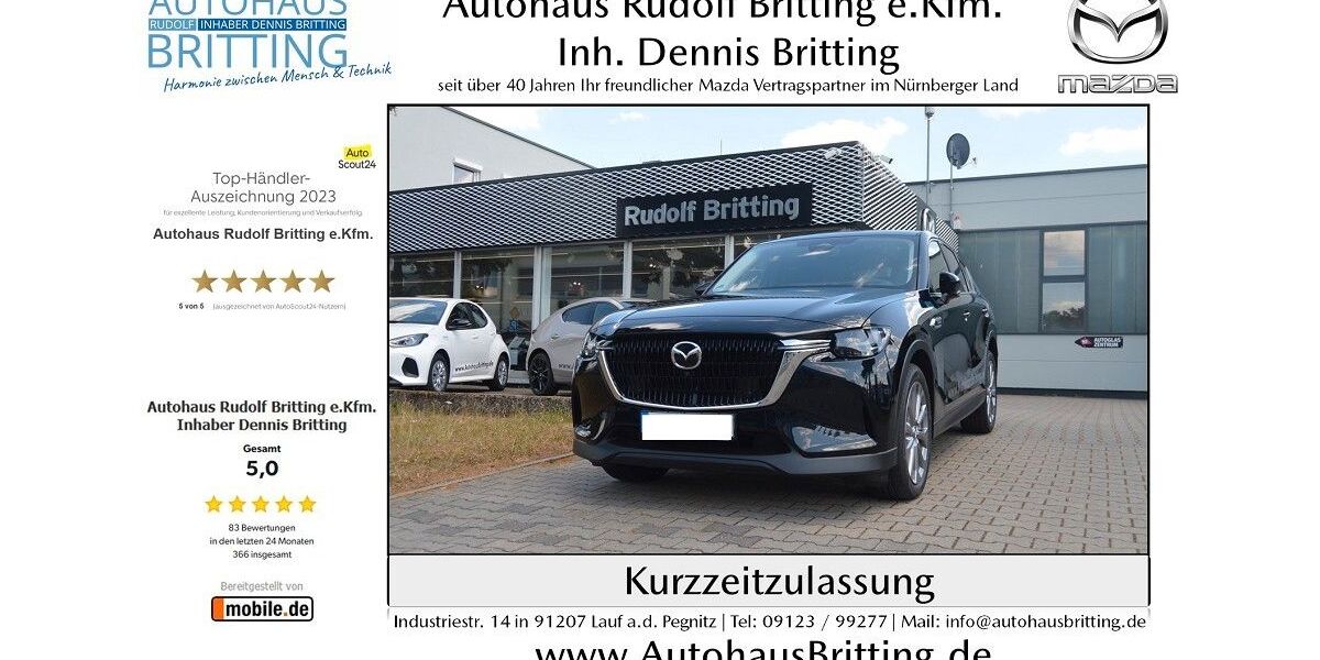 Mazda CX-60 9.000 km 47.390 &euro; Lauf 91207