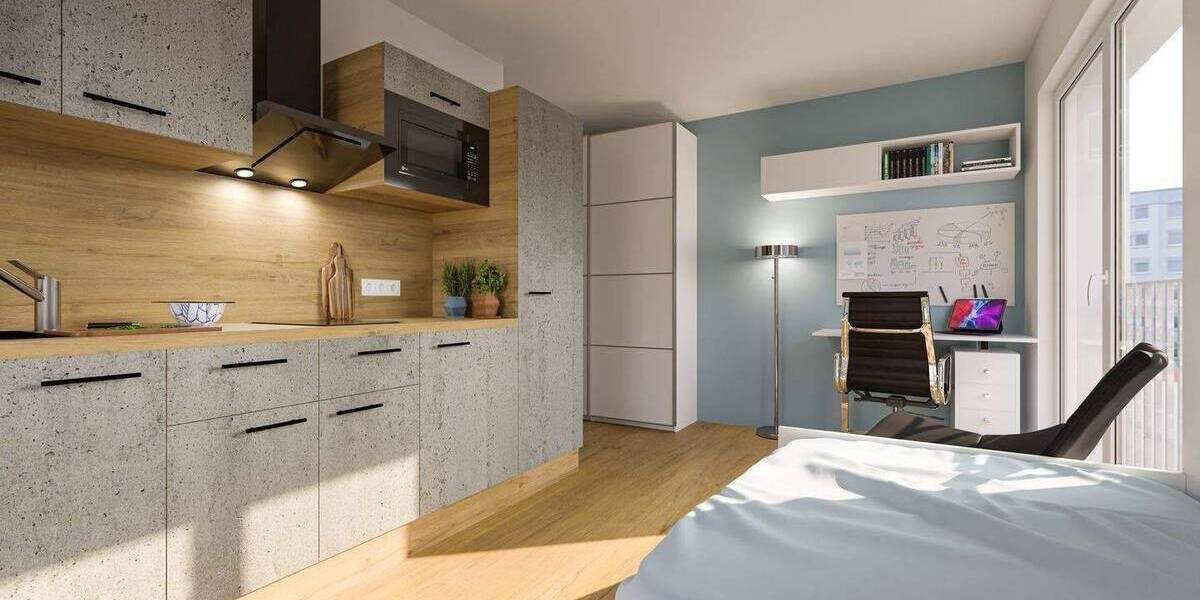 Etagenwohnung Nürnberg Gärten b Wöhrd - 2 Zimmer, 210.000&euro; | Angebot:26826398