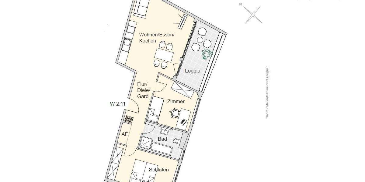 Etagenwohnung Nürnberg Herrnhütte - 3 Zimmer, 75 m&sup2;, 463.566&euro; | Angebot:18308975