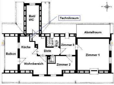 Etagenwohnung Oberasbach - 3 Zimmer, 75 m&sup2;, 900&euro; | Angebot:26626275