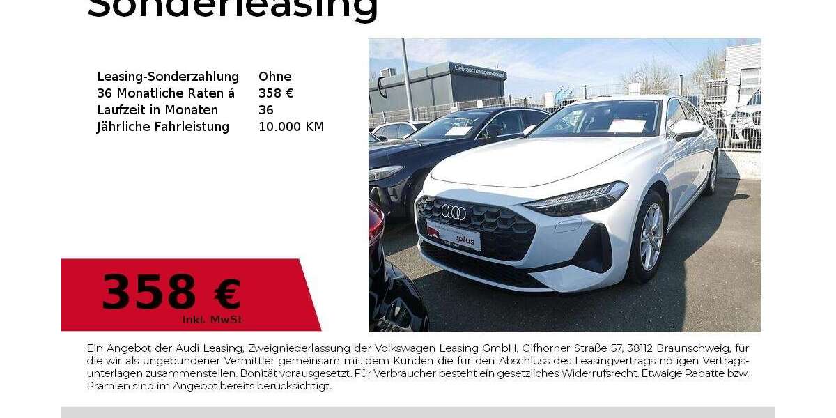 Audi A5 34.500 km 43.883 &euro; Lauf 91207