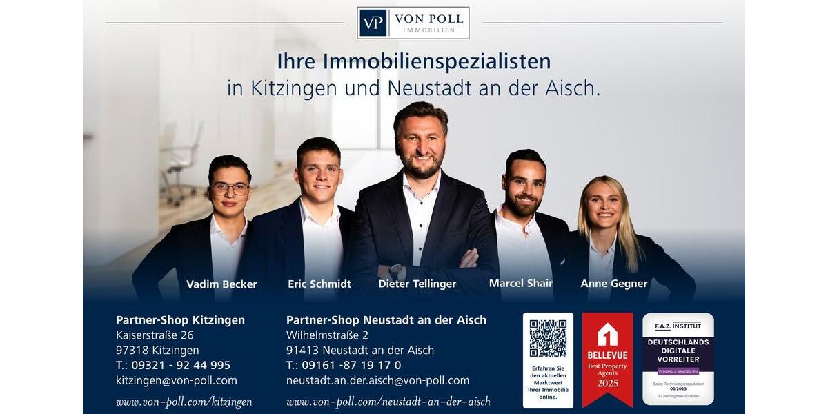 Etagenwohnung Neustadt an der Aisch - 5.5 Zimmer, 120 m&sup2;, 900&euro; | Angebot:25215765