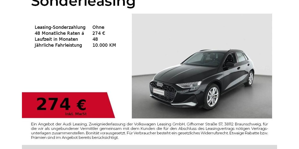 Audi A3 4.950 km 27.585 &euro; Erlangen 91058