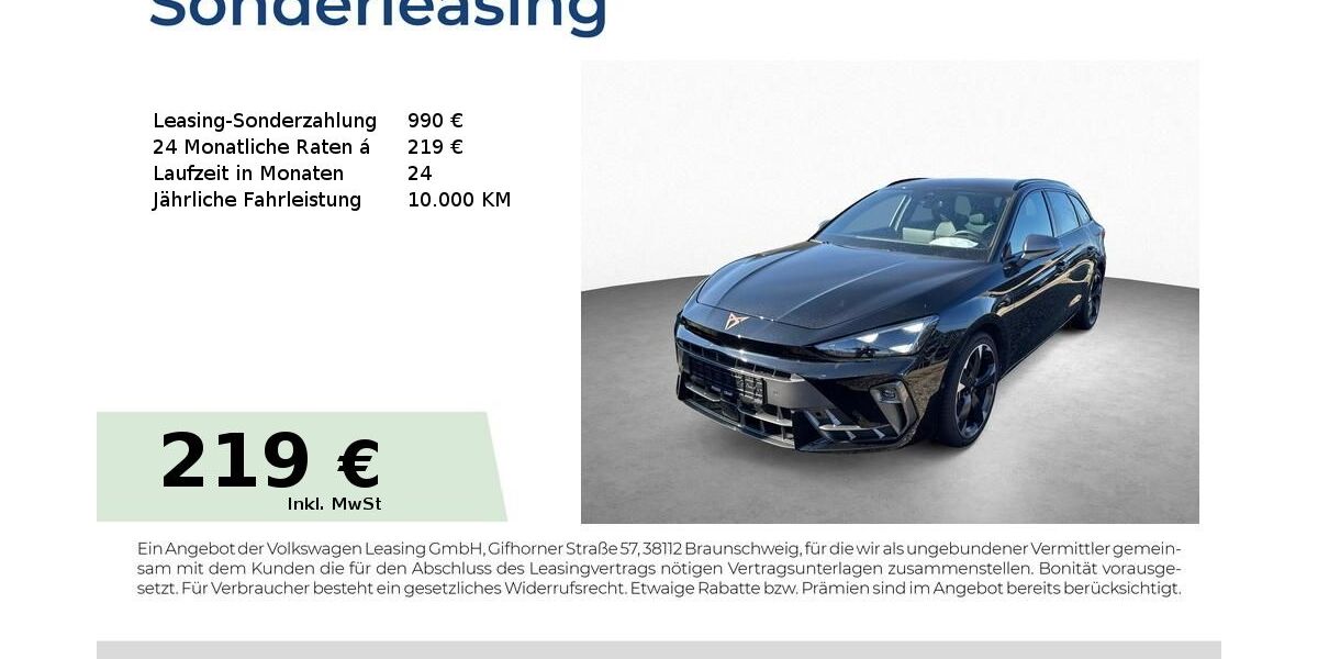 Cupra Leon 15.900 km 31.350 &euro; Schwabach 91126