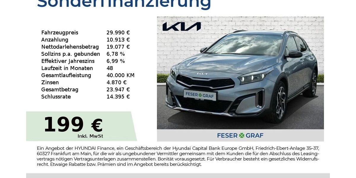 Kia XCeed 5.226 km 29.990 &euro; Roth 91154