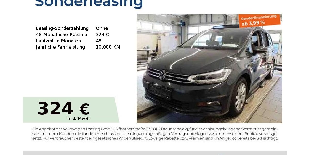 VW Touran 117.922 km 24.904 &euro; Nürnberg 90411