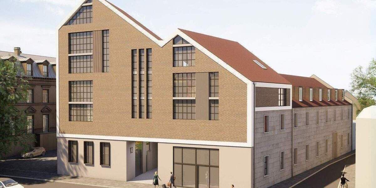 Etagenwohnung Erlangen Innenstadt - 2 Zimmer, 57 m&sup2;, 515.593&euro; | Angebot:25985208