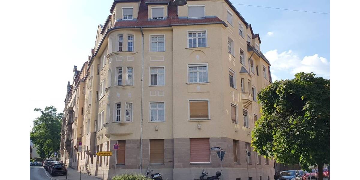 Etagenwohnung Fürth Innenstadt - 2 Zimmer, 51 m&sup2;, 540&euro; | Angebot:26487182