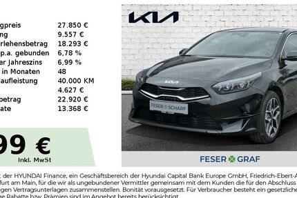 Kia ceed / Ceed 10.500 km 25.450 &euro; Schwabach 91126