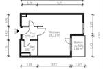 Etagenwohnung Fürth Bislohe - 1 Zimmer, 30 m&sup2;, 600&euro; | Angebot:27631018