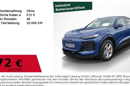 Audi Q6 e-tron 16.150 km 54.110 &euro; Erlangen 91058