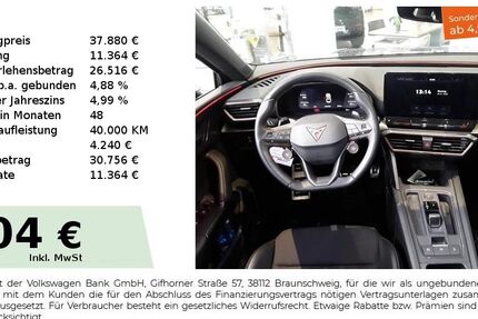 Cupra Leon 37.350 km 36.220 &euro; Nürnberg 90441