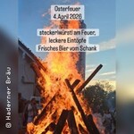 Osterfeuer in Hadern